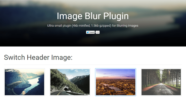 Blazing Fast Image Blur Plugin
