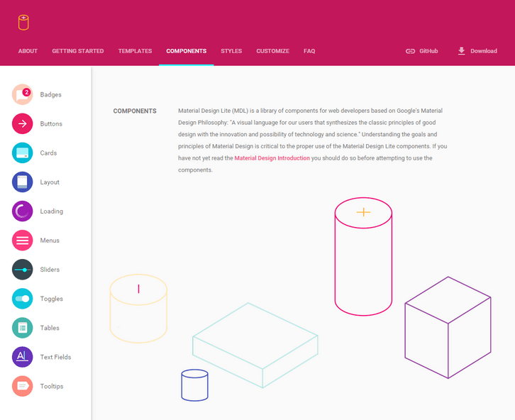 Material Design Lite