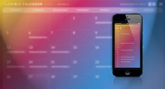 Responsive Calendars with Calendario