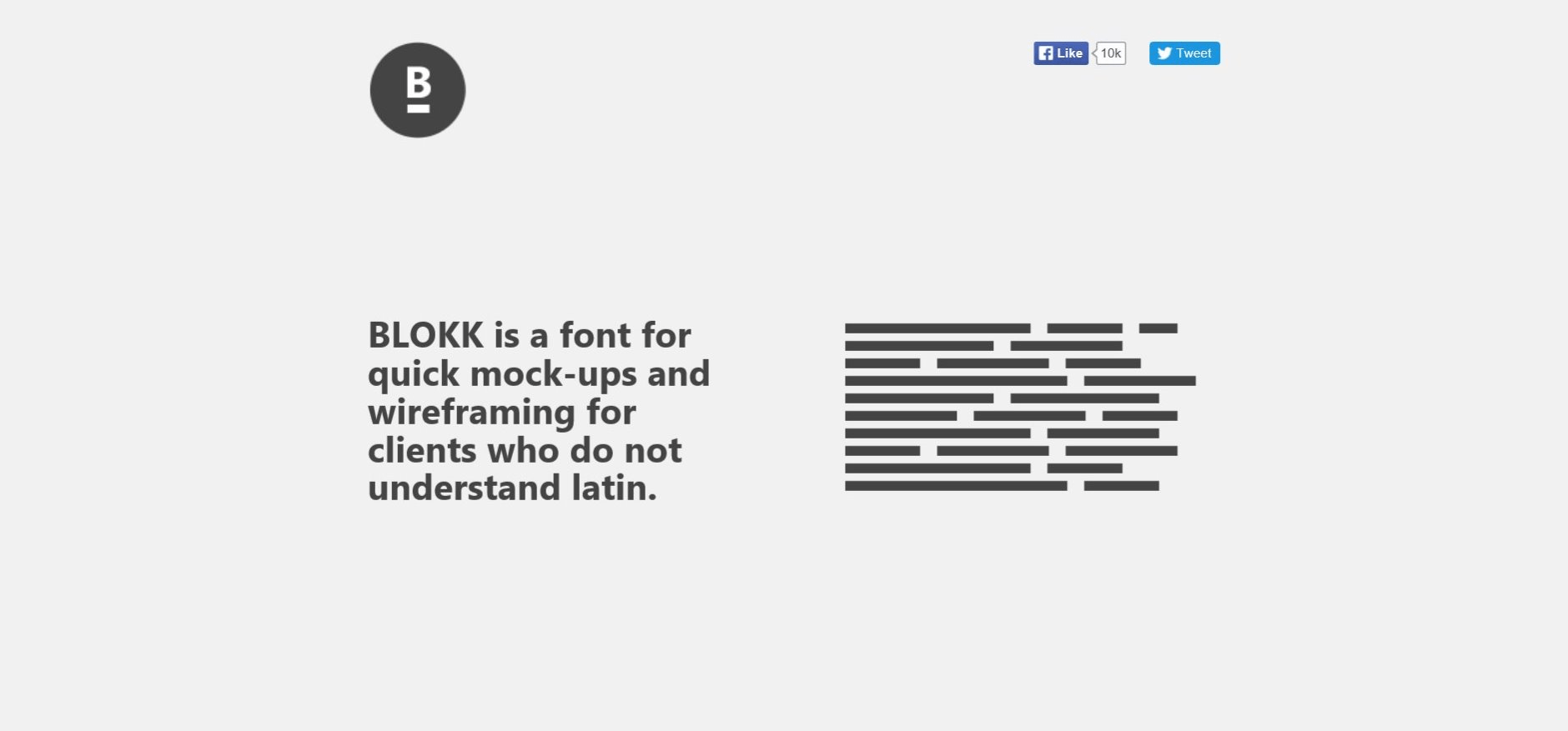 Ideal Fonts for Prototypes, Wireframes and Mock-ups