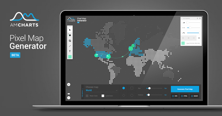 Pixel Map Generator for Creating Stunning Map Visuals