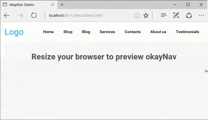 OkayNav jQuery – Progressively Collapsing Navigation Links