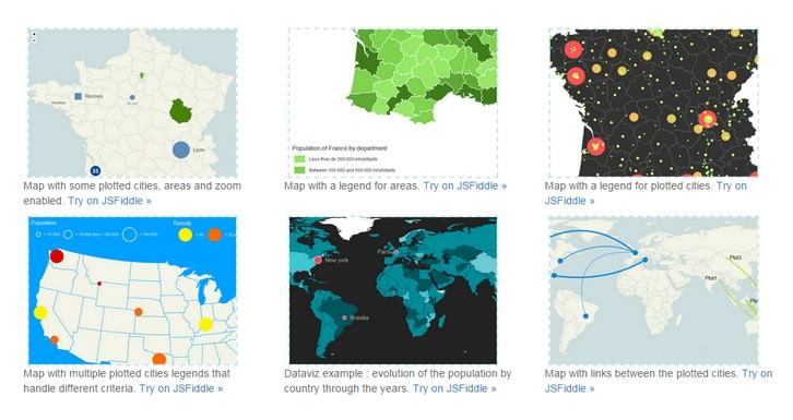 jQuery Mapael – Display Dynamic Vector Maps