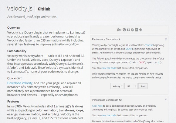 Velocity Animation Outperforms jQuery at All Level