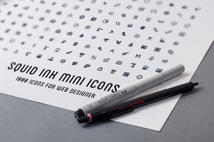 1,000 Vector Mini Icons Free for Download