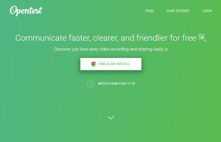 One-Click Desktop, Cam, & Mic Recording Tool for Chrome