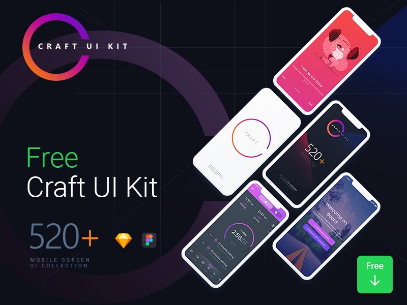 Craft UI Kit for Mobile Apps