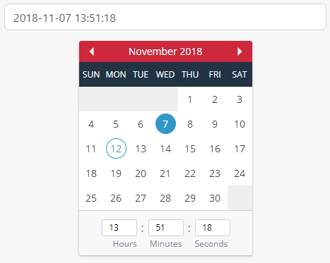 tail.DateTime: A powerful date & time picker JS library