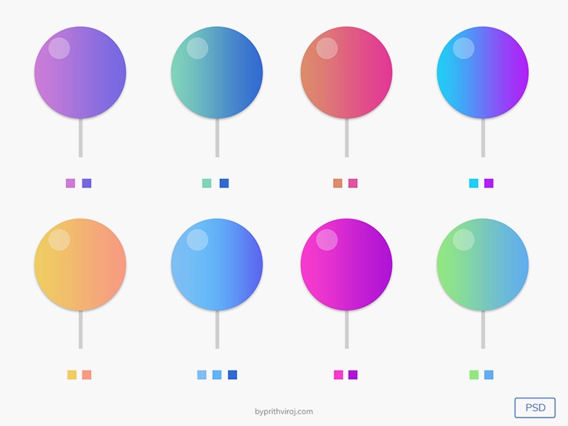 Delicious Gradients for Adobe Photoshop