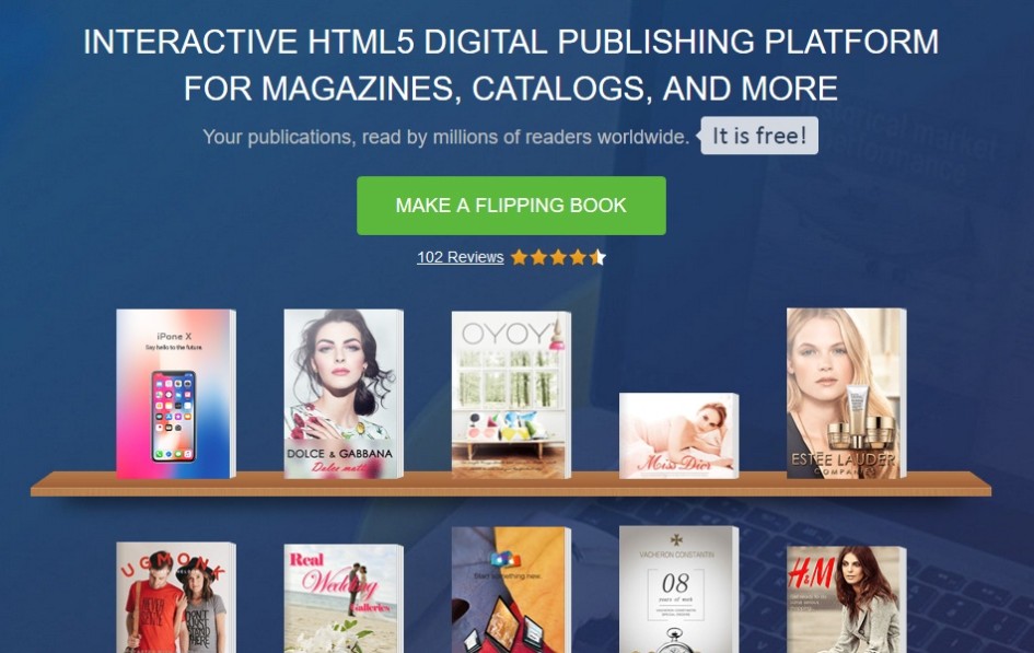 FlipHTML5: Create Beautiful Flipbooks Online
