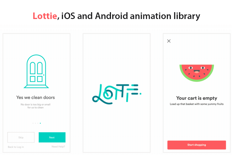 Lottie: Convert Adobe After Effects Animations to iOS and Android Mobile Apps