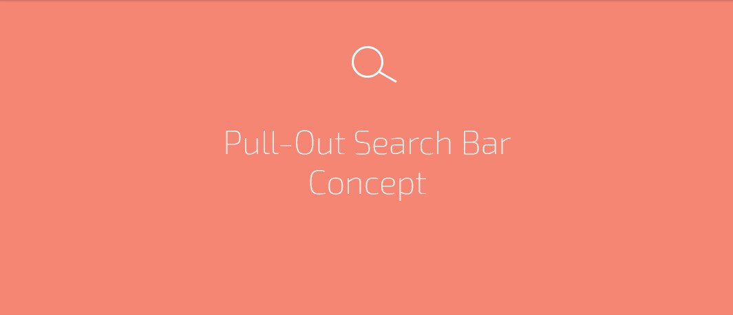 Search Logo to Search Field Animation