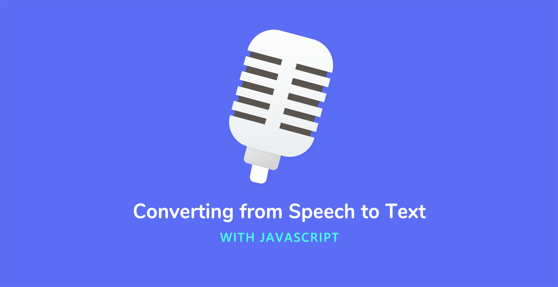 speech to text converter in js