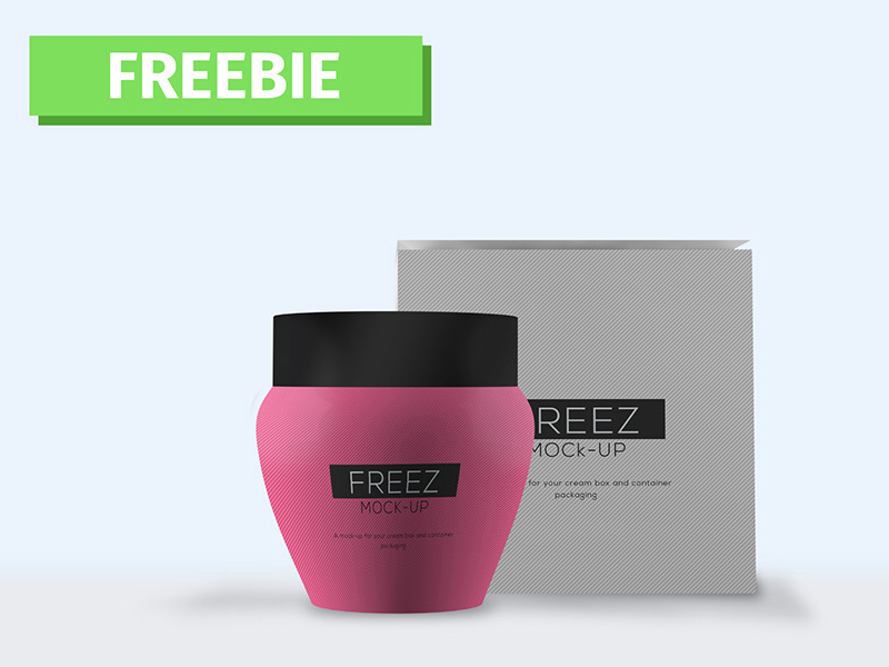 Cosmetics Containers Mock-up for Adobe Photoshop