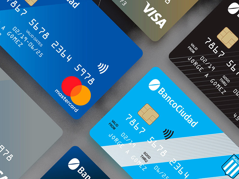Contactless Credit Card Mockup