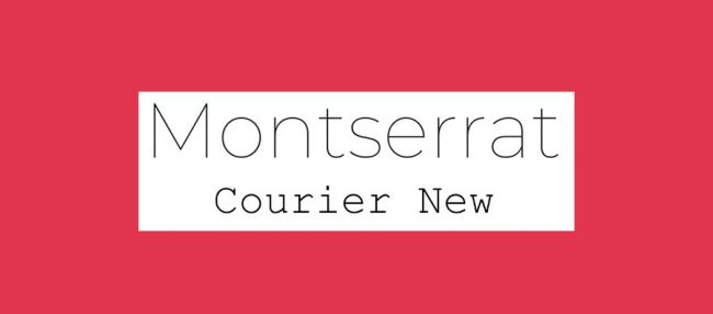 33 Perfect Font Pairings