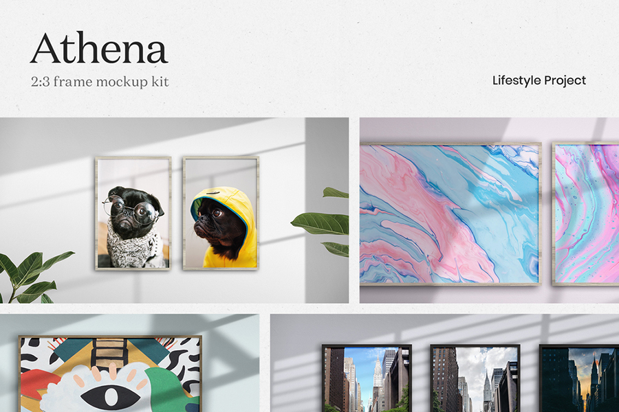 Athena: Frame Mockup Kit