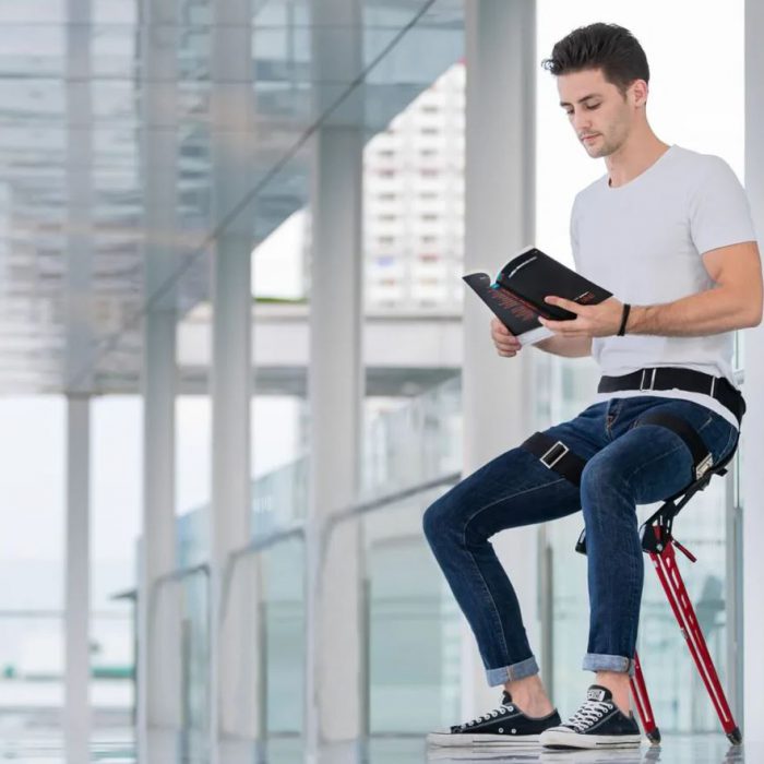 Say hello to – LEX: A Bionic Wearable Chair that Enhance Posture, Comfort & Life!
