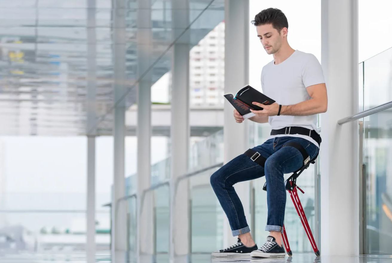 Say hello to – LEX: A Bionic Wearable Chair that Enhance Posture, Comfort & Life!
