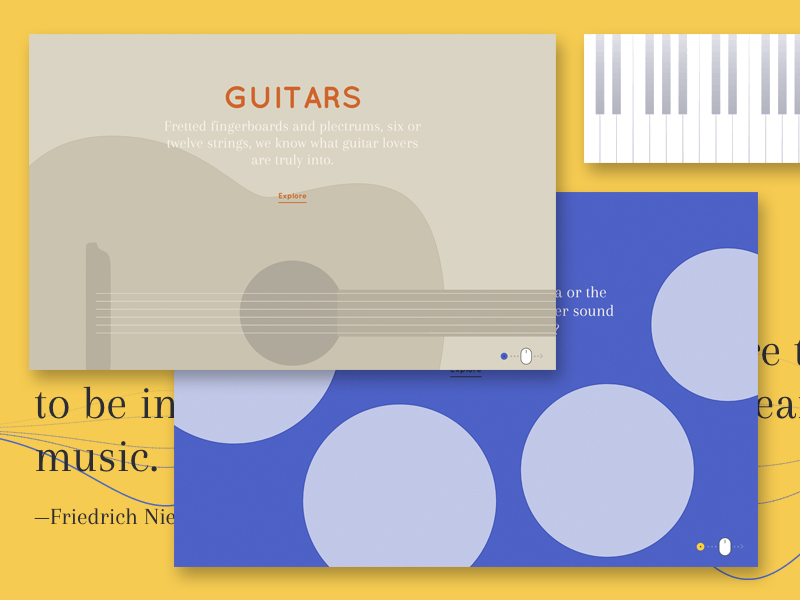 Interactive Musical Instruments with Javascript and Web Audio API