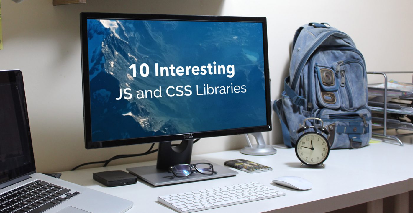 10 Interesting JS and CSS Libraries for September 2019
