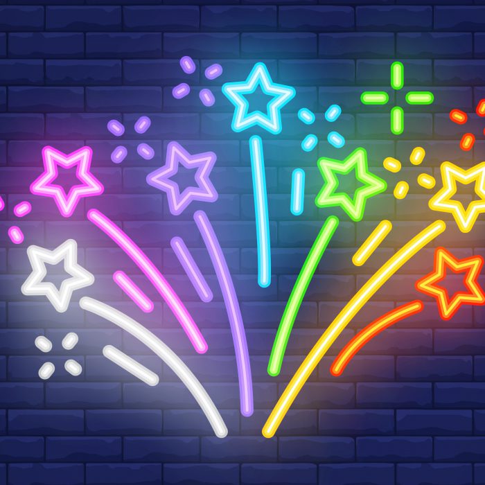 Use of Neon Colors in Web Design to attract a User’s Attention
