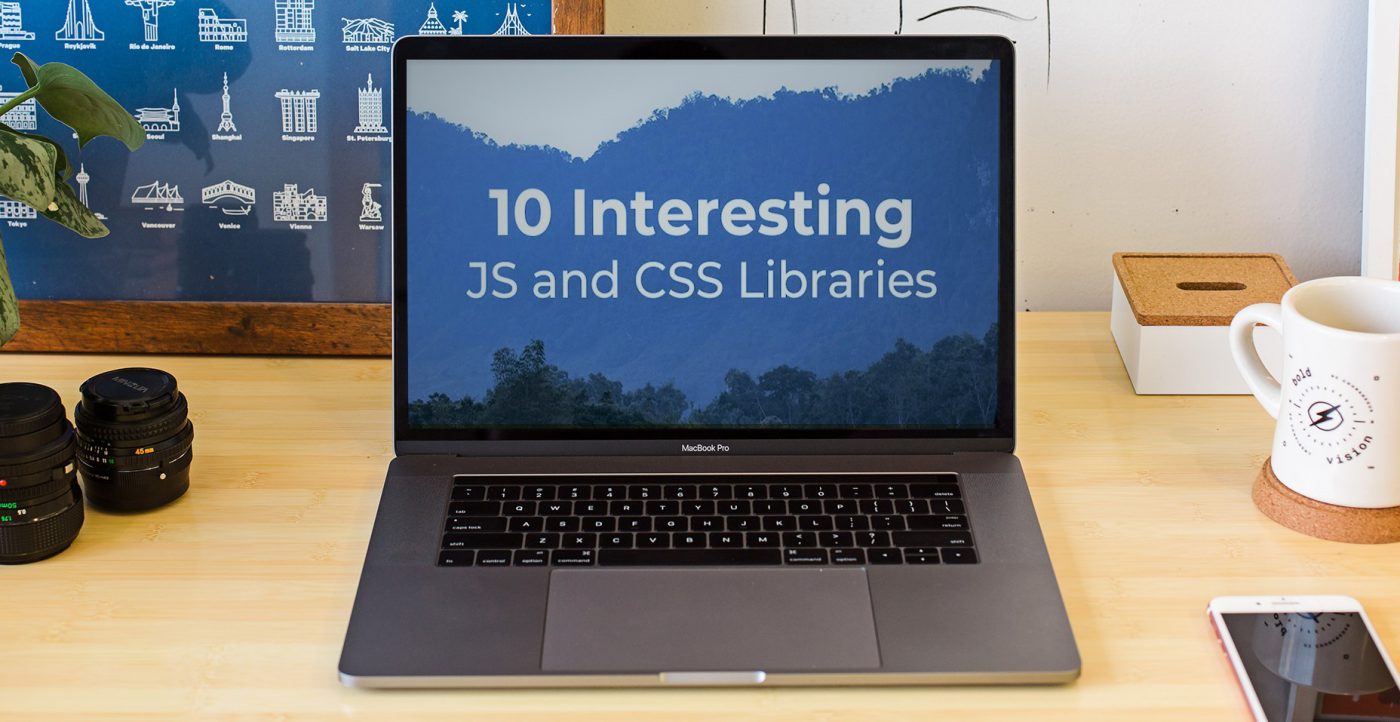 10 Interesting JS and CSS Libraries for January 2020