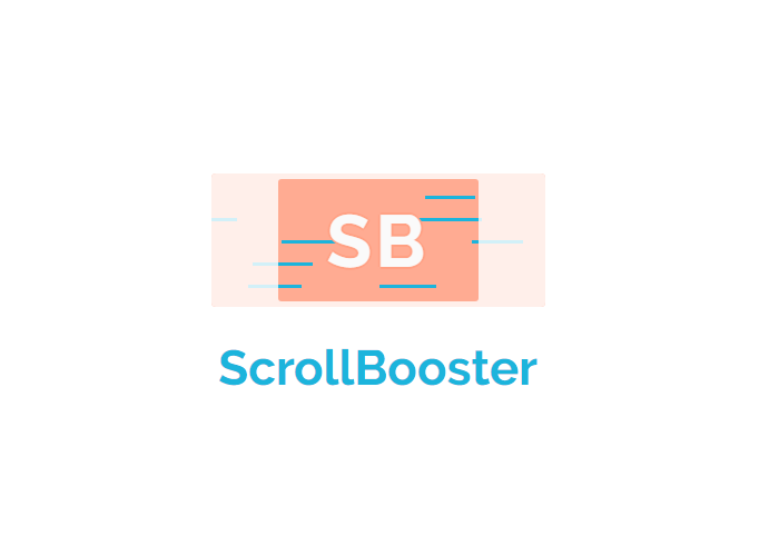 Scrollbooster: Smooth Drag To Scroll JavaScript Library