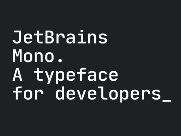 JetBrains Mono: Free Typeface for Developers