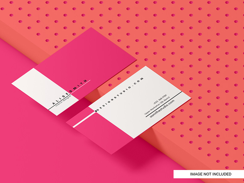 Business Card Mockup: Photoshop Freebie