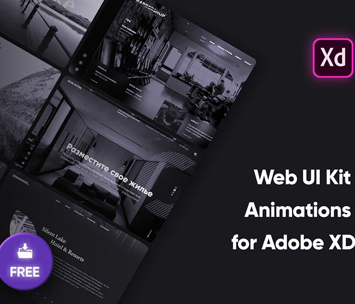 Web UI & Animations For Adobe XD