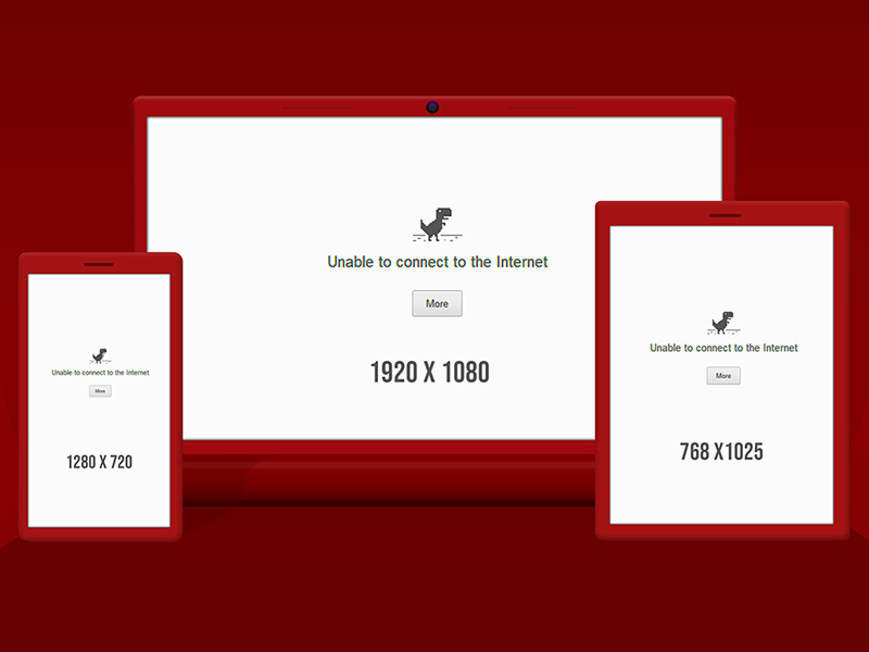 Responsive Web Browser Mockup for Photoshop