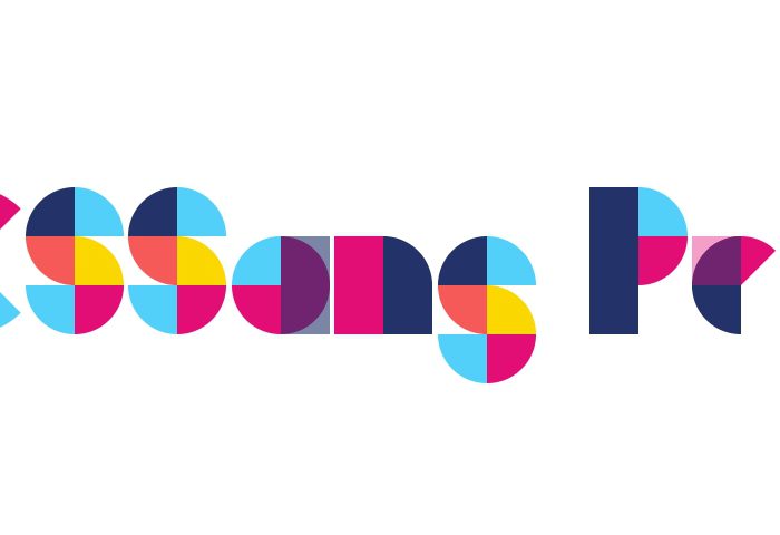 CSSans Pro: Generate Geometric Art Text
