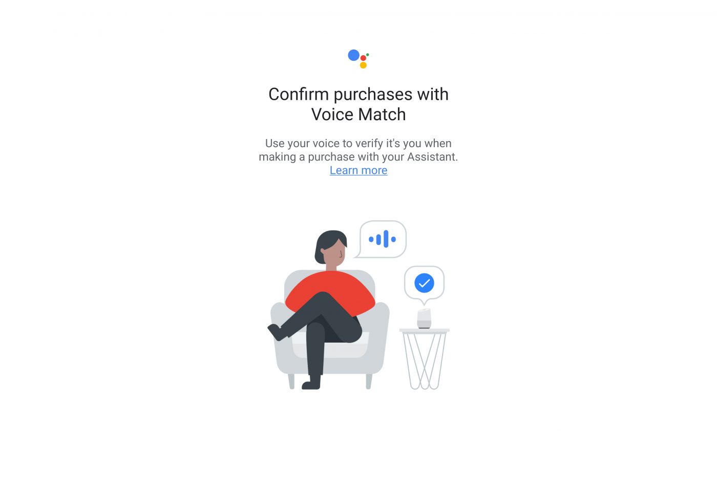 Google is testing its voice matching technology to secure Google Assistant purchases