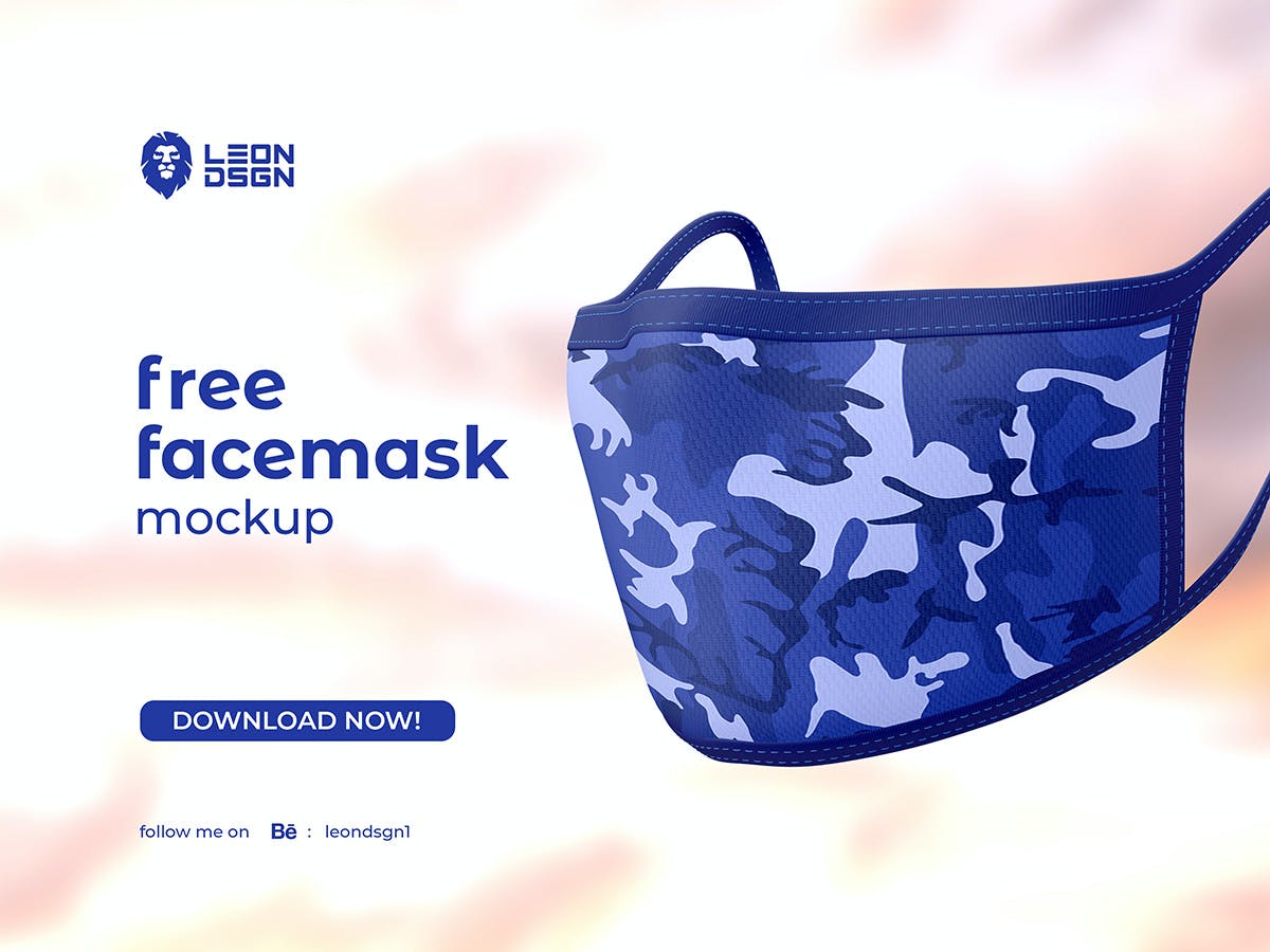 Freebie: Facemask Mockup