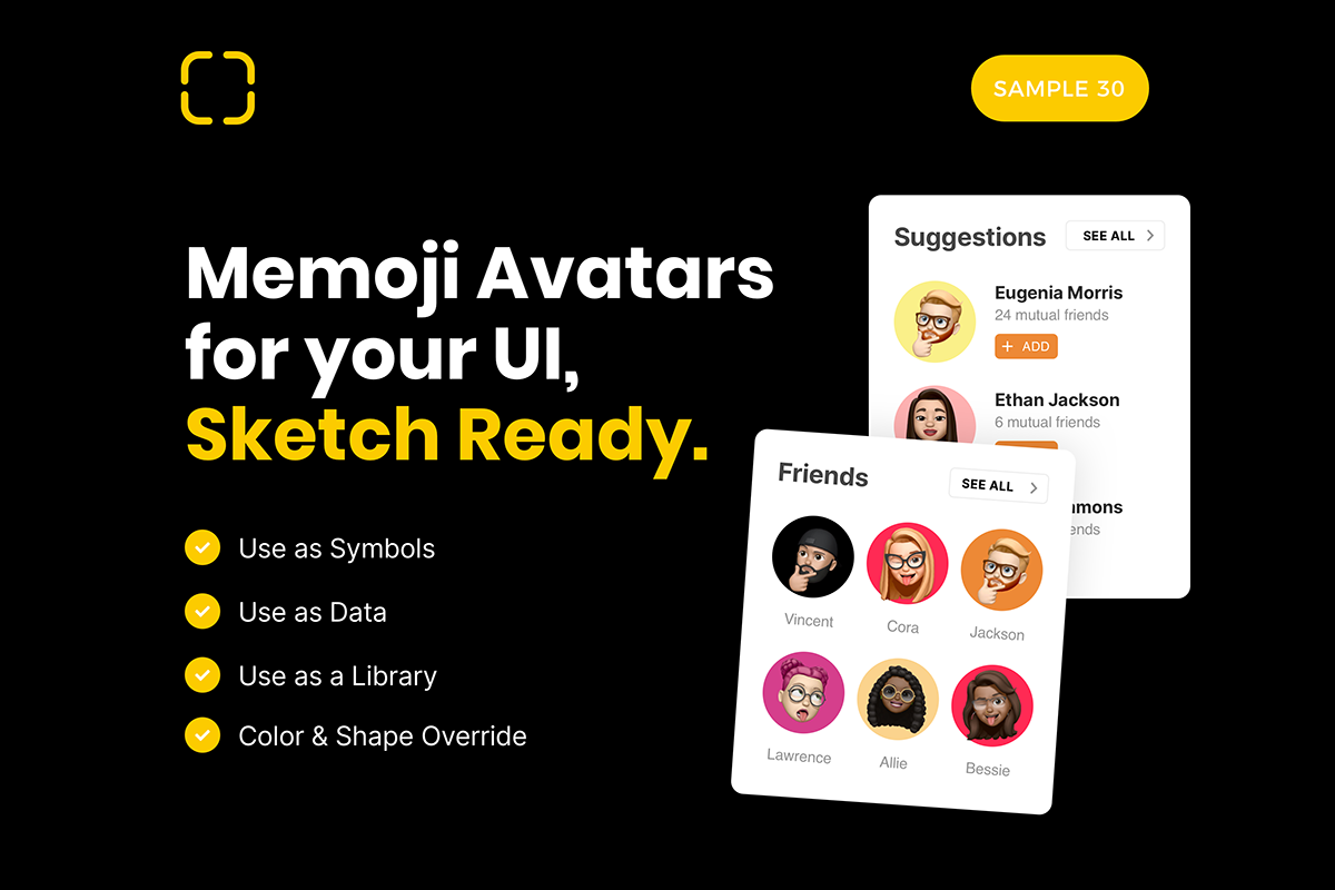 Diverse Memoji Avatar Pack