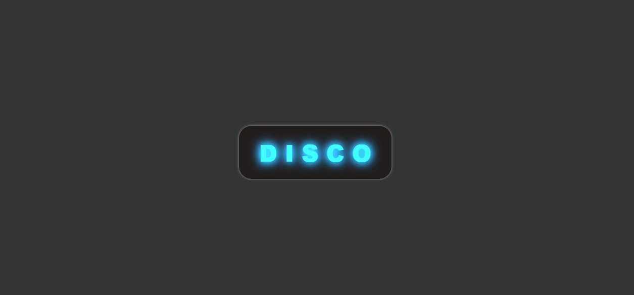 CSS Disco Text