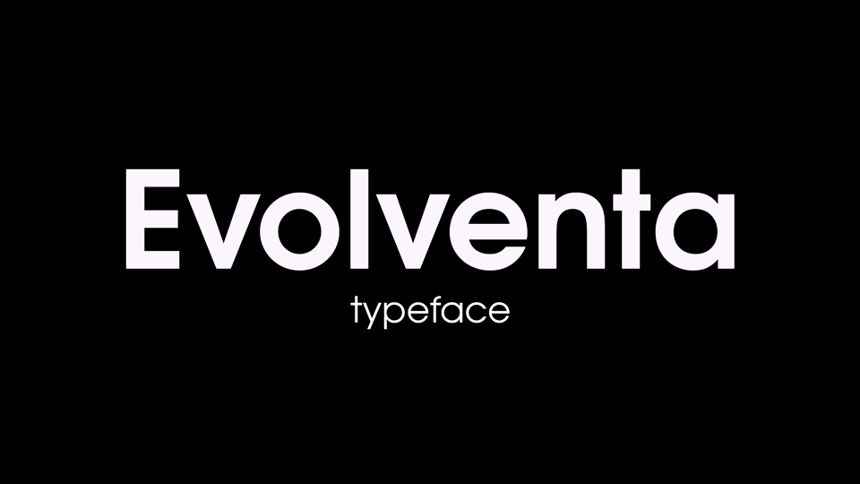 Evolventa: Complete Font Family for Free
