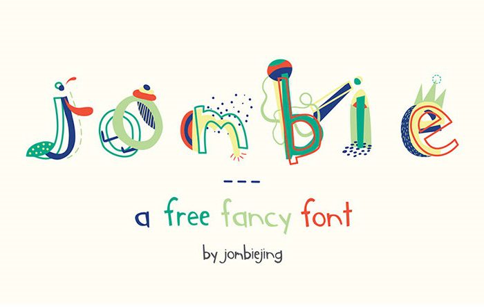 Jombie: Free Fancy Font