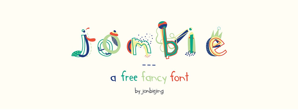 Jombie: Free Fancy Font