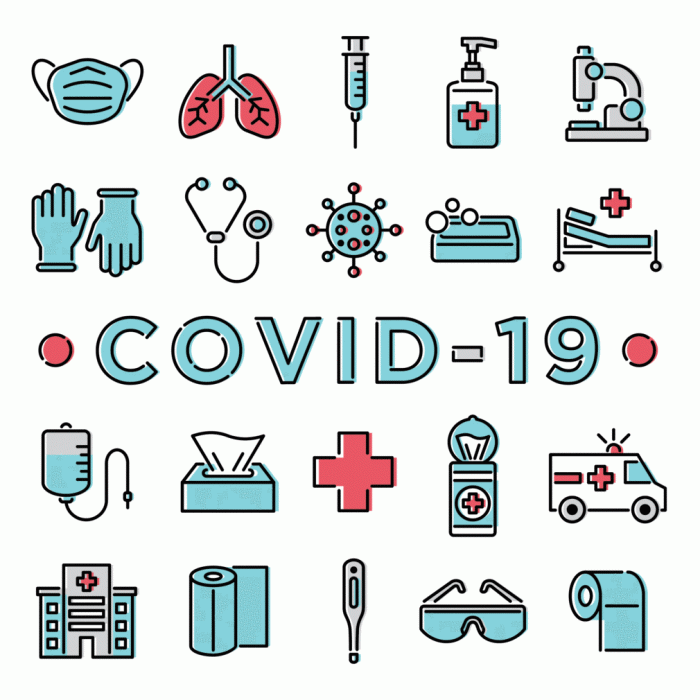 Covid-19 Icon Set for Free