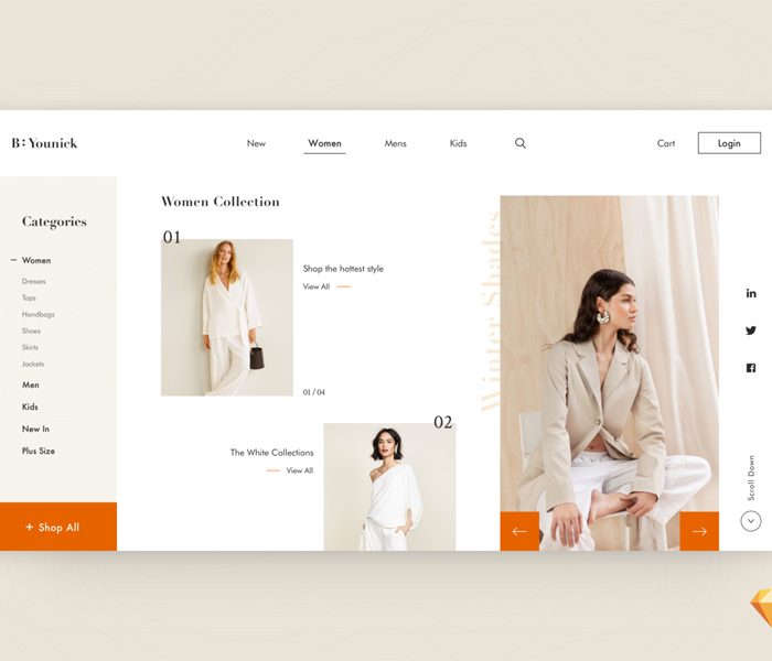Fashion E-Shop Website Template