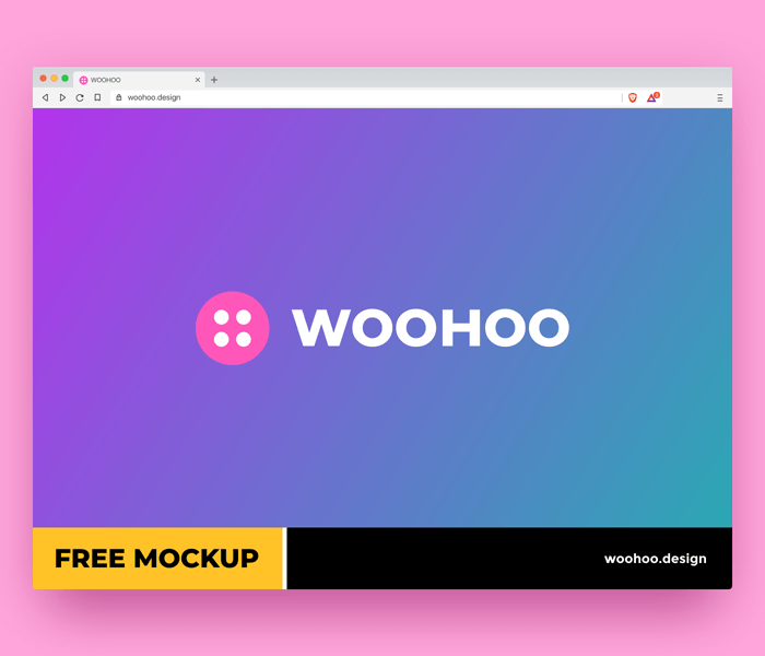 Brave Browser Mockup