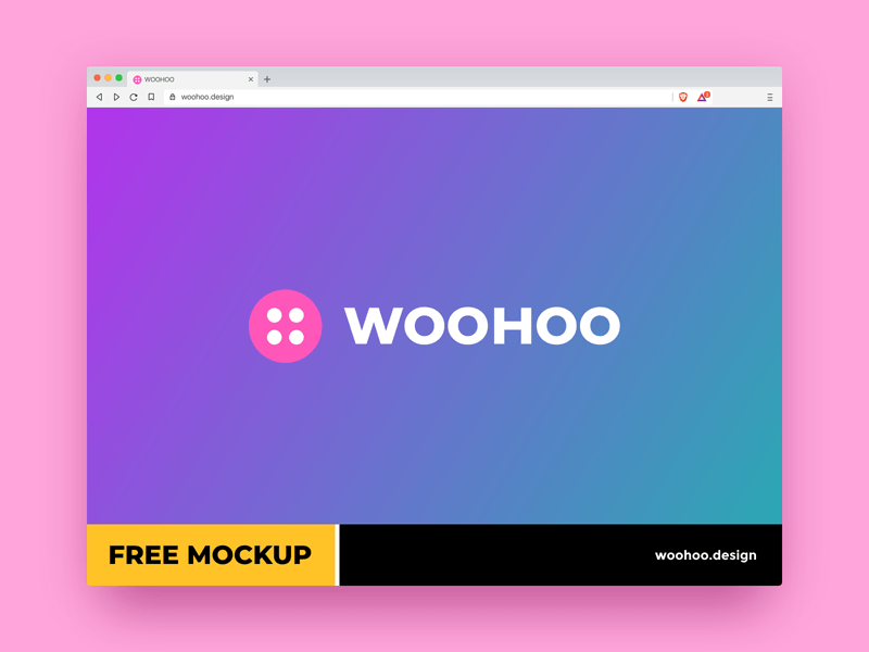 Brave Browser Mockup