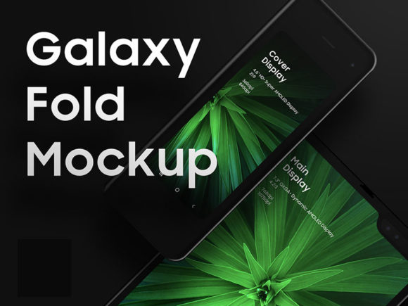 Mockup: Samsung Galaxy Fold for Free