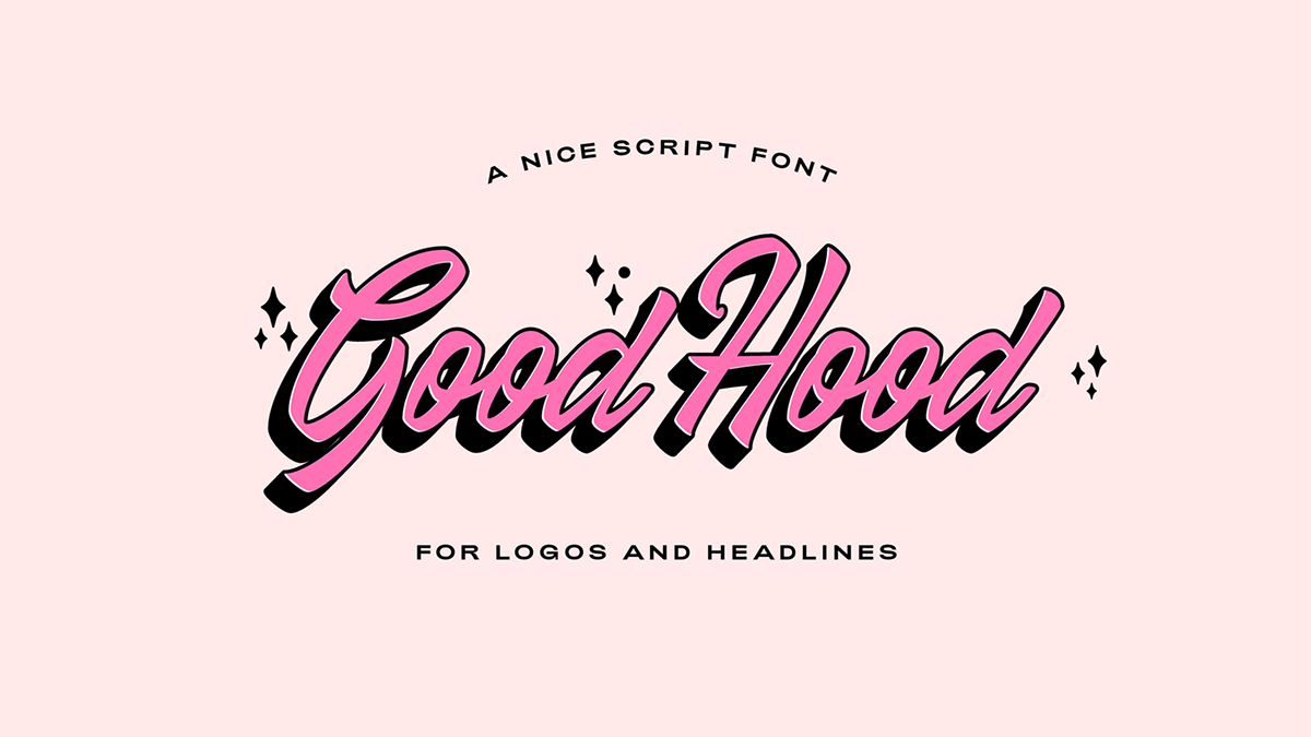 Good Hood: A Nice Script Font for Free
