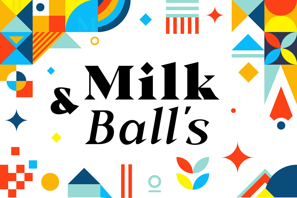 Milk And Ball’s Font