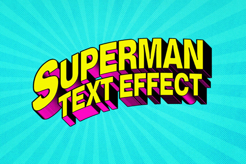 Superhero Comic Text Effect