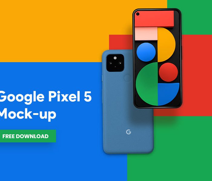 Google Pixel 5: Free Mockup